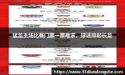 猛龙主场比赛门票一票难求，球迷排起长龙